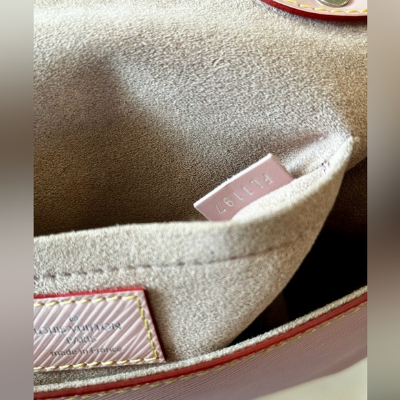 SOLD πULTRA RARE Louis Vuitton Saint Cloud NM Bag Pink Epi Leather - Picture 13 of 16